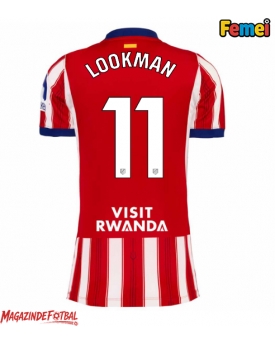 Atletico Madrid Ademola Lookman #11 Tricou Fotbal Replică 2026-27 Femei Acasa Atletico Madrid Ademola Lookman #11 Tricou Fotbal Replică 2026-27 Femei Acasa